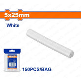 Wadfow 100/150pcs Extruded Plastic Anchor/Tox 5x25mm/5x38mm SOLD PER PACK WAD-HT